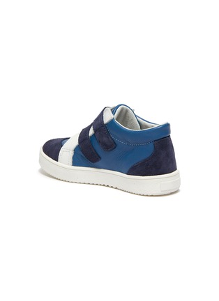 Detail View - Click To Enlarge - PATT'TOUCH - Armel' Double Velcro Strap Toddler Leather Sneakers