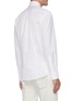 Back View - Click To Enlarge - BRUNELLO CUCINELLI - Spread collar cotton twill shirt