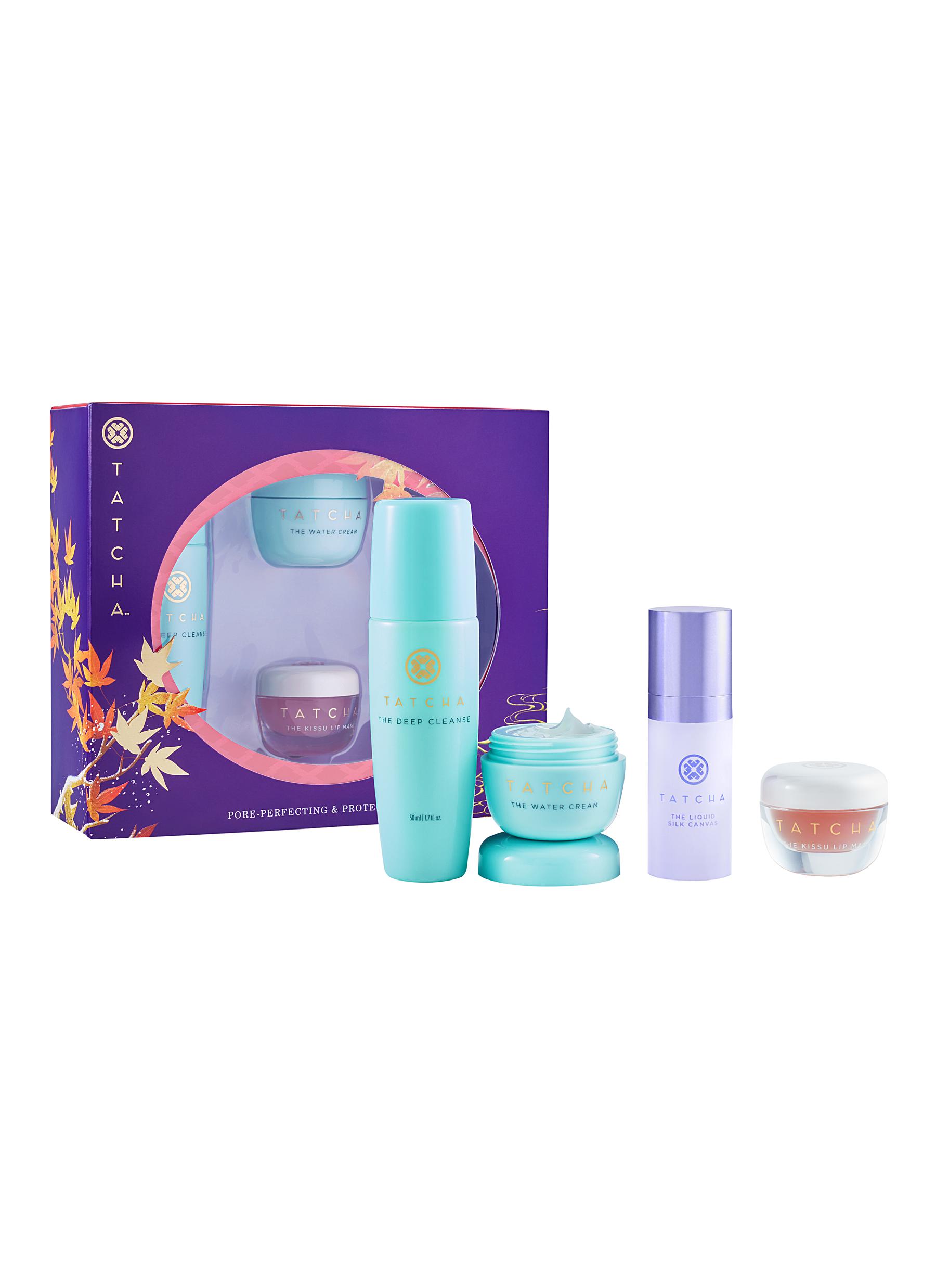 tatcha deep cleanse and water cream