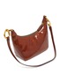 Detail View - Click To Enlarge - STAUD - Holt' snake embossed leather convertible handle bag