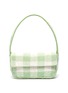 Main View - Click To Enlarge - STAUD - Tommy' beaded check print shoulder bag