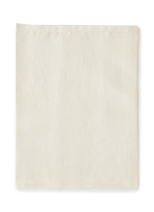 Main View - Click To Enlarge - L'OBJET - Linen Sateen Napkin Set of 4 – Ecru