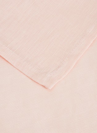 Detail View - Click To Enlarge - L'OBJET - Linen Sateen Napkin Set of 4 – Pink