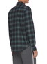 Back View - Click To Enlarge - VINCE - Blurred Plaid Cotton Shirt