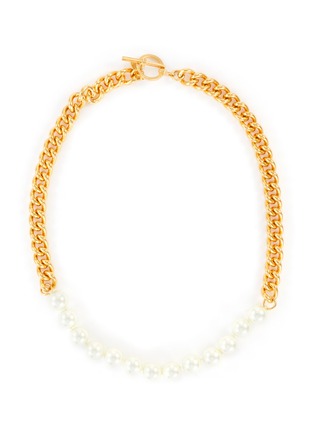 Main View - Click To Enlarge - KENNETH JAY LANE - Pearl chain necklace