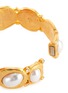 Detail View - Click To Enlarge - KENNETH JAY LANE - Pearl crystal embellished bangle