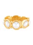 Main View - Click To Enlarge - KENNETH JAY LANE - Pearl crystal embellished bangle