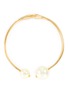 Main View - Click To Enlarge - KENNETH JAY LANE - Pearl end bib necklace