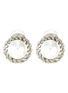 Main View - Click To Enlarge - KENNETH JAY LANE - Pearl stud earrings
