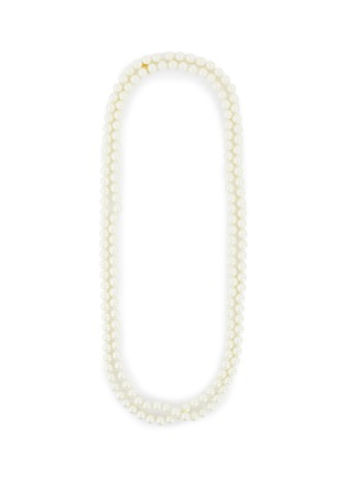 Main View - Click To Enlarge - KENNETH JAY LANE - Pearl double string necklace