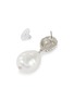 Detail View - Click To Enlarge - KENNETH JAY LANE - Baroque pearl embellished drop earrings