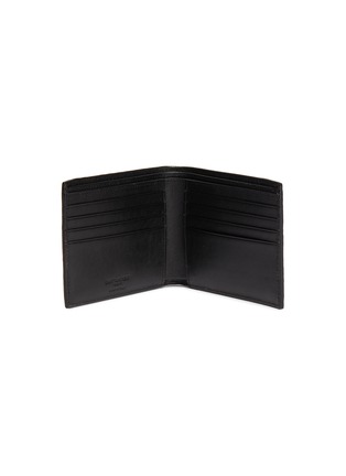 Figure View - Click To Enlarge - SAINT LAURENT - Monogram embossed leather bifold wallet