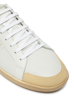Detail View - Click To Enlarge - SAINT LAURENT - 'Court Classic SL/39' Low-top Leather Sneakers
