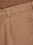  - BRUNELLO CUCINELLI - Centre pleat linen cotton blend pants