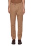 Main View - Click To Enlarge - BRUNELLO CUCINELLI - Centre pleat linen cotton blend pants