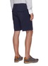 Back View - Click To Enlarge - BRUNELLO CUCINELLI - Linen Bermuda shorts