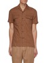 Main View - Click To Enlarge - BRUNELLO CUCINELLI - Double chest pocket polo shirt