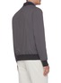 Back View - Click To Enlarge - BRUNELLO CUCINELLI - Nylon stretch bomber jacket