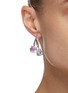 Figure View - Click To Enlarge - CZ BY KENNETH JAY LANE - Double Cubic Zirconia Drop Earrings