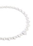 Detail View - Click To Enlarge - CZ BY KENNETH JAY LANE - Alternating Cut Cubic Zirconia Riviere Necklace