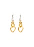 Main View - Click To Enlarge - OLIVIA YAO - 'Ouro Gradient' chain earrings