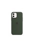 Main View - Click To Enlarge - APPLE - iPhone 12 Pro Silicone Case with MagSafe - Cyprus Green