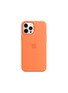 Main View - Click To Enlarge - APPLE - iPhone 12 Pro Max Silicone Case with MagSafe - Kumquat