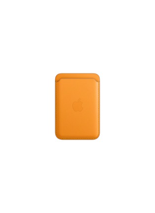 Main View - Click To Enlarge - APPLE - iPhone Leather Wallet with MagSafe - California Poppy