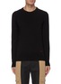 Main View - Click To Enlarge - ALEXANDER MCQUEEN - Initial embroidered sweater