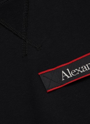  - ALEXANDER MCQUEEN - Logo embroidered sweatshirt
