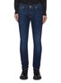 Main View - Click To Enlarge - ALEXANDER MCQUEEN - Back pocket embroidered slim fit jeans