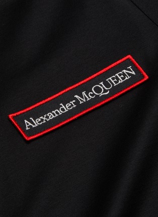  - ALEXANDER MCQUEEN - Logo embroidered polo shirt