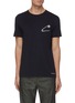 Main View - Click To Enlarge - ALEXANDER MCQUEEN - Safety pin collage print cotton T-shirt