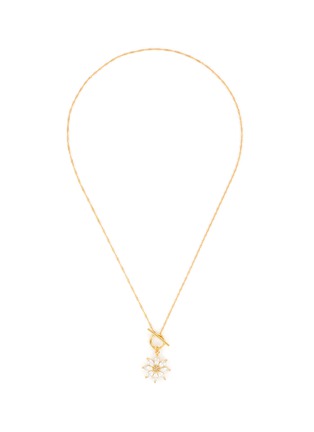 Main View - Click To Enlarge - GIRLS CREW - 'DAISY' O Ring Closure Necklace