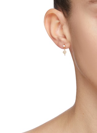 Front View - Click To Enlarge - GIRLS CREW - 'STARRY NIGHT' Cubic Earrings