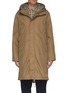 Main View - Click To Enlarge - THEORY - 'ALVIN ST VERSA' Detachable Down Inner-layer Coat