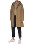 Figure View - Click To Enlarge - THEORY - 'ALVIN ST VERSA' Detachable Down Inner-layer Coat