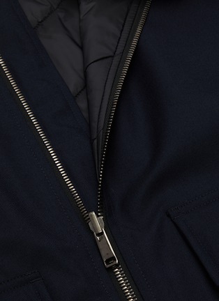  - THEORY - 'BRIGADE' Diagonal Padded Reversible Jacket