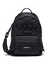 Main View - Click To Enlarge - BALENCIAGA - 'Army' Logo Patch Multi Strap Detail Nylon Backpack