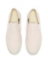 Detail View - Click To Enlarge - ACNE STUDIOS - Distressed Detail Slip On Canvas Sneakers