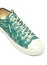 Detail View - Click To Enlarge - ACNE STUDIOS - Cactus Print Lace Up Canvas Sneakers