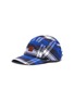 Main View - Click To Enlarge - ACNE STUDIOS - Check print face patch baseball cap
