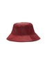 Figure View - Click To Enlarge - ACNE STUDIOS - Face Plaque Nylon Bucket Hat