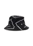 Main View - Click To Enlarge - ACNE STUDIOS - Face motif bucket hat