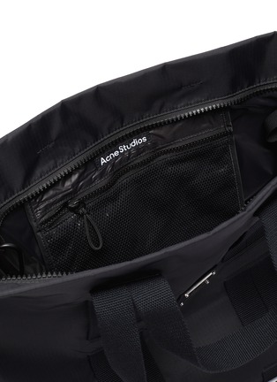Detail View - Click To Enlarge - ACNE STUDIOS - Metal Face Plaque Tote