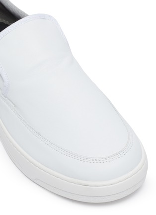 Detail View - Click To Enlarge - ACNE STUDIOS - Face Logo Platform Sole Slip On Sneakers