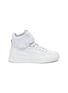 Main View - Click To Enlarge - ACNE STUDIOS - Ankle Strap High Top Leather Sneakers