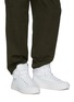 Figure View - Click To Enlarge - ACNE STUDIOS - Ankle Strap High Top Leather Sneakers