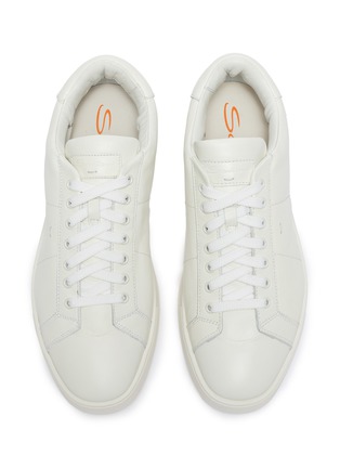 Detail View - Click To Enlarge - SANTONI - 'GLORIA' Tennis Soft Leather Sneakers