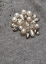  - ALEXANDER MCQUEEN - Pearl embellished  high neck sweater